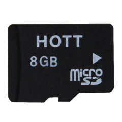 HOTT 8GB TF存储卡 高速CLASS4 micro SD卡  插卡音响内存卡