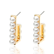 Ya na cute Korea jewelry Pearl ear studs earrings mx01