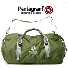 正品 Pentagram五角星 防水旅行包运动包篮球包男女手提包 折叠包
