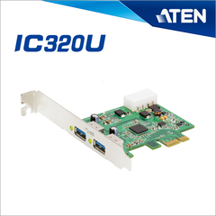 空运包邮！ATEN宏正 IC320U 2端口USB 3.0 PCI-e卡