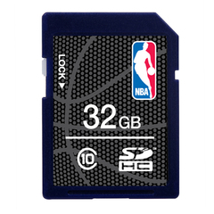 授权正品【NBA】SD卡C10/32G存储卡SD卡Class10数码相机存储卡32G