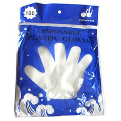 家居日用一次性防菌手套 透明塑料薄膜手套