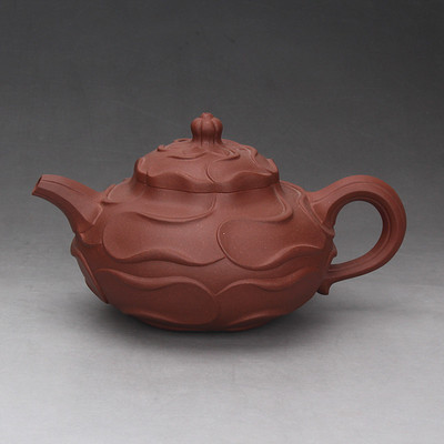 获金奖作品紫砂大师李昌鸿高徒国家级工艺师王林仙《风卷葵壶》