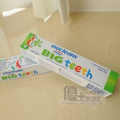 【澳洲原装正品】Macleans Big Teeth宝宝牙膏 7岁以上适用