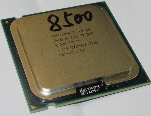 intel酷睿2双核e8500 3.16g e8600 酷睿双核