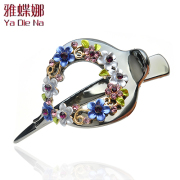 Ya na jewelry new rhinestone Barrette Korean hair ACC catch Chuck tools p-1