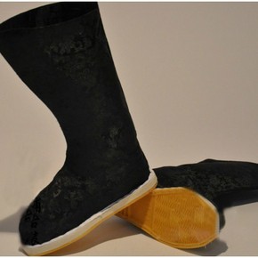 古装男式靴子/中式布鞋/古代布靴 cos网游靴子 男女动漫古装鞋