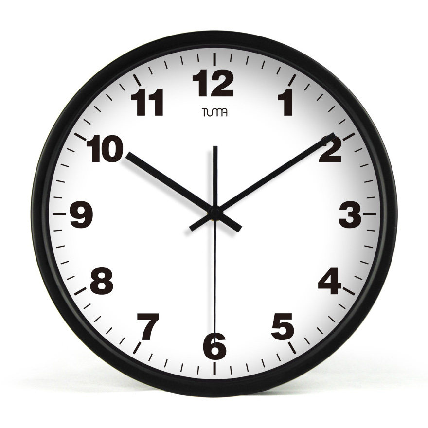 tuma图玛壁钟 客厅挂钟创意大时钟挂表石英钟 天王星静音机芯 004