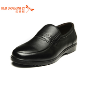 Red Dragonfly fashion genuine leather men's shoes New England business popular foot-style leather shoes men's shoes