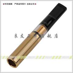 ZOBO正牌镀金循环型烟嘴/清洗滤芯双用型/ZB-208镀金 过滤嘴