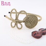 Baojing big bow handmade hair accessories headband hairpin braid headband simple Korea tiara flower original jewelry