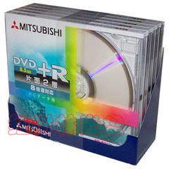 正品 三菱 8.5G DVD R DL 8速 单面双层 单片装