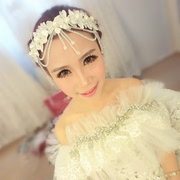 Good dream language space beauty bridal tiara Korean wedding dress accessories wedding bride headdresses fine jewelry