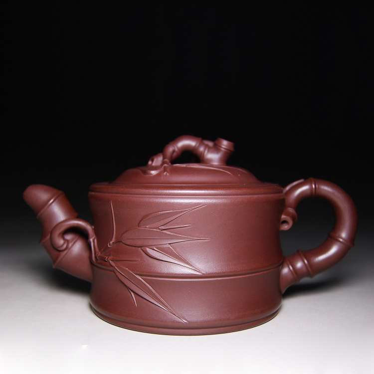 珍品紫砂壶专场 中国紫砂艺术大师 张佳龙 大竹节 进入该拍品专场