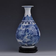 特价 景德镇青花花瓶 陶瓷装饰品工艺品 家居饰品摆设件 多款可选