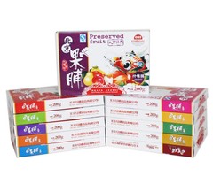 红螺食品 北京特产 200g盒装果脯 什锦口味果脯蜜饯