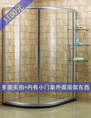 淋浴房 淋浴隔断 外置层架特价 淋浴隔断 新款淋浴房 可定做L-09