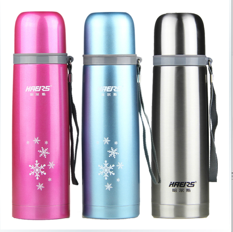 Hals vacuum cup Genuine Men 500ml Stainless steel Vacuum bullet glass lady fashion Water cupin the Tableware , Cup/Cups/Kettle , Mug category - from Buy2taobao.com to provide professional Taobao agent buy service
