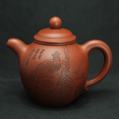 毛国强大师徒弟-卢伟-【秋水壶】紫砂壶