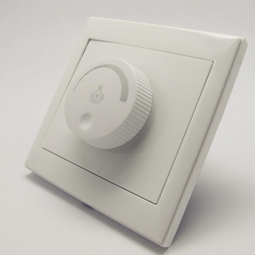 香港施耐德110v220v高压可控硅调光器白炽灯led灯调光开关86面板启丰