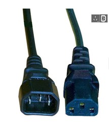 UPS电源线 PDU转接线 IEC320 C13-C14（10A） 1.5平方 2米 现货