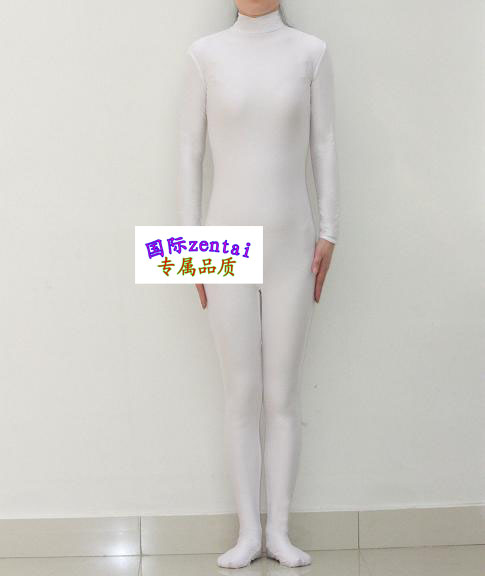 男女款家居白色塑身衣舞台连体衣
