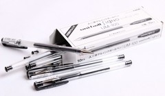 三菱中性笔签字笔三菱UM-100中性水笔 日本原装进口水笔0.5mm