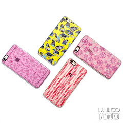 UNIICO原创iPhone6s plus硅胶保护套创意粉色女款潮牌防摔创意