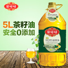 野生油茶籽油5L 纯茶油茶籽油野生山茶油油茶籽食用油
