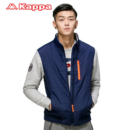 KAPPA 背靠背男士休閑運動服棉服男士冬季貼身保暖外套K0452MM10 - 521676731090