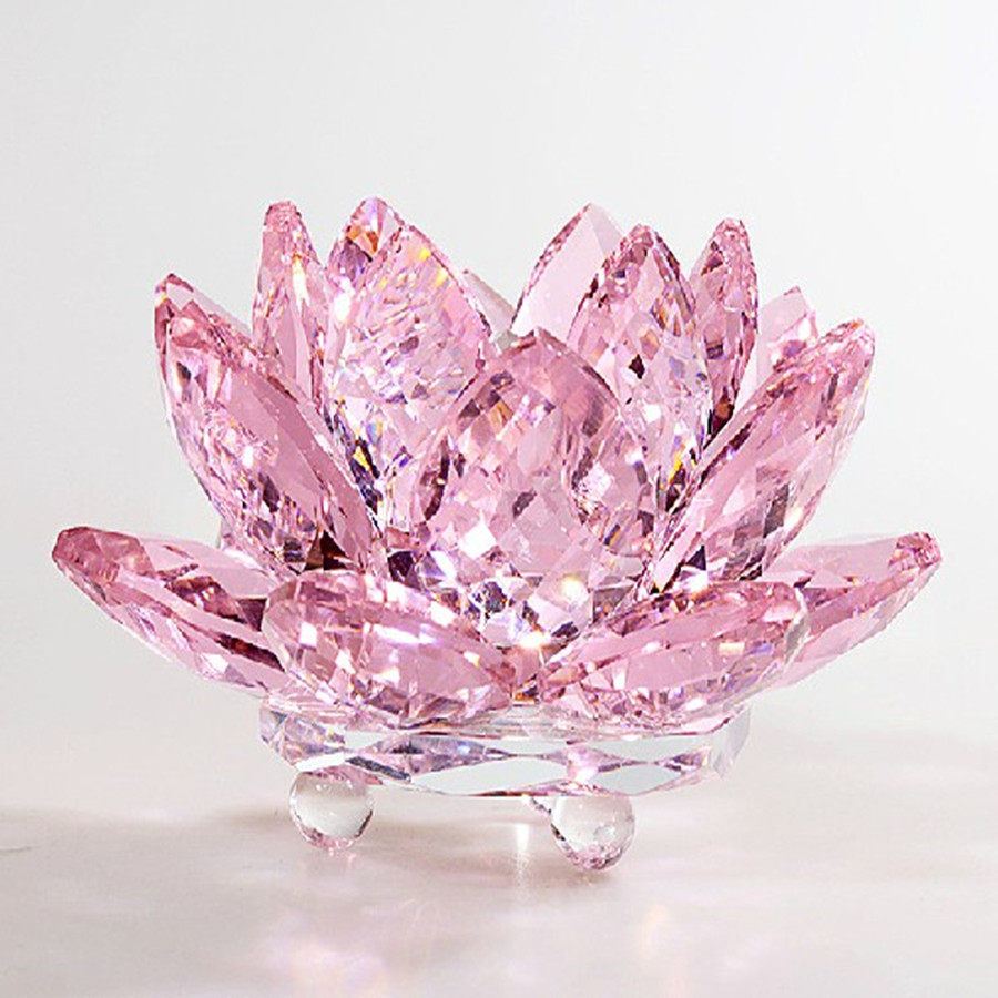 热销礼佛用品_水晶莲花 家居摆件 供佛用品 车内饰品 车饰装饰品 结婚