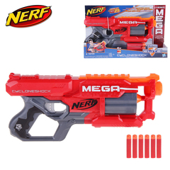 孩之宝正品 Nerf软弹枪玩具 超级飓风火炮红牛发射器A9353