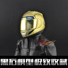 ZYTOYS正品现货1：6兵人头盔系列 ZY15-5 金色 摩托车头盔 模型