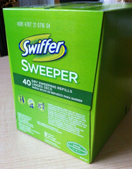 美国进口正品Swiffer Sweeper拖把配套使用静电除尘纸 40张