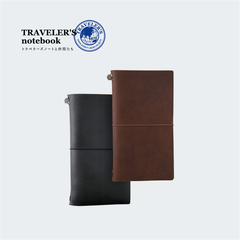 日本Midori Traveler\'s Notebook纯牛皮复古笔记本标准型记事本