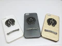 潮牌复古克罗心手机壳 iphone6手机壳 iphone6金属拉丝情侣手机壳