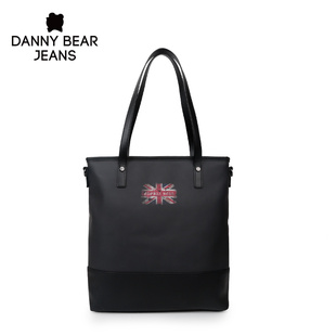 coach購物包尺寸 DannyBearJeans單肩女包購物袋包 潮酷時尚英倫風女包DWJ7820109 coach購物包