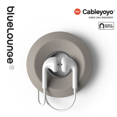 美国Bluelounge Cableyoyo甜甜圈硅胶吸盘卷线盒耳机绕线盒集线器