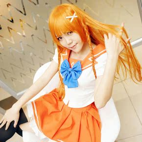 【saimoe世萌】约会大作战 诱宵美九date a live淡紫色100cm假发