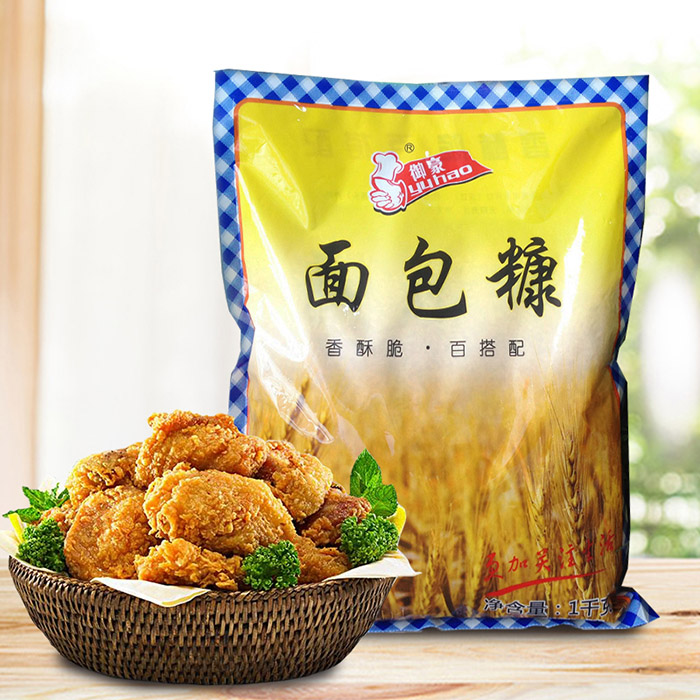 【御豪黄糠】御豪黄色面包糠1kg  肯德基炸鸡粉炸虾裹粉烘焙原料