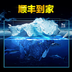 鱼麒麟鱼缸水族箱中型小型金鱼缸玻璃大型景造玻璃长方形超白缸