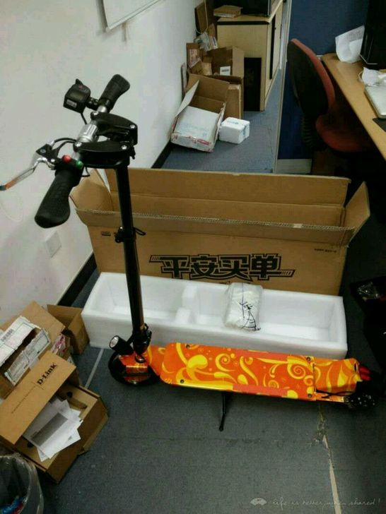 平安龙骑士成人电动滑板车可折叠锂电池便携迷你代驾神器