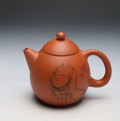 极品朱泥 国家级工艺师 柴绪波 龙旦 380cc