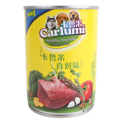 卡鲁米营养健康宠物罐头(精选牛肉&鲜蔬) 380g