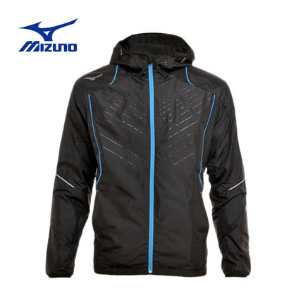 Mizuno美津濃 秋季連帽保暖上衣輕薄運動外套男款 Breat hThermo - 521876758005