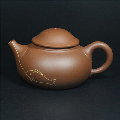 工艺美术师尹晓峰《渔翁垂钓》280cc