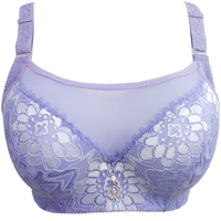 品牌 薄款妈妈婆婆奶奶中<em>老年人</em>前扣扣子<em>文胸</em>