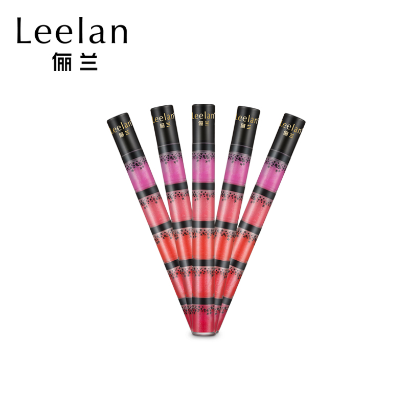 Leelan/俪兰水漾5色唇彩口红唇蜜染色保湿滋润不脱色正品包邮产品展示图3