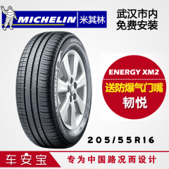 武汉安装 米其林轮胎 205/55R16寸 XM2 韧悦 高尔夫6朗逸马6 原配