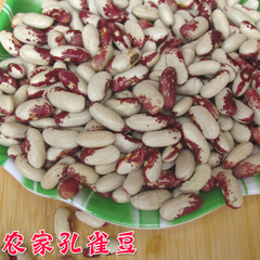 农家新货孔雀豆 花腰豆 班马豆 奶花豆 猫眼豆饭豆大芸 颗粒饱满